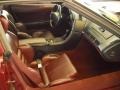 Red 1993 Chevrolet Corvette Coupe Interior Color