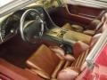 Red Prime Interior Photo for 1993 Chevrolet Corvette #57193727