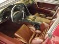 Red 1993 Chevrolet Corvette Coupe Interior Color