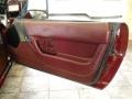 1993 Chevrolet Corvette Red Interior Door Panel Photo