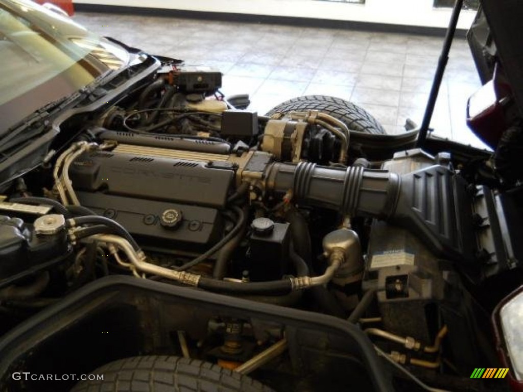 1993 Chevrolet Corvette Coupe 5.7 Liter OHV 16-Valve LT1 V8 Engine Photo #57193750