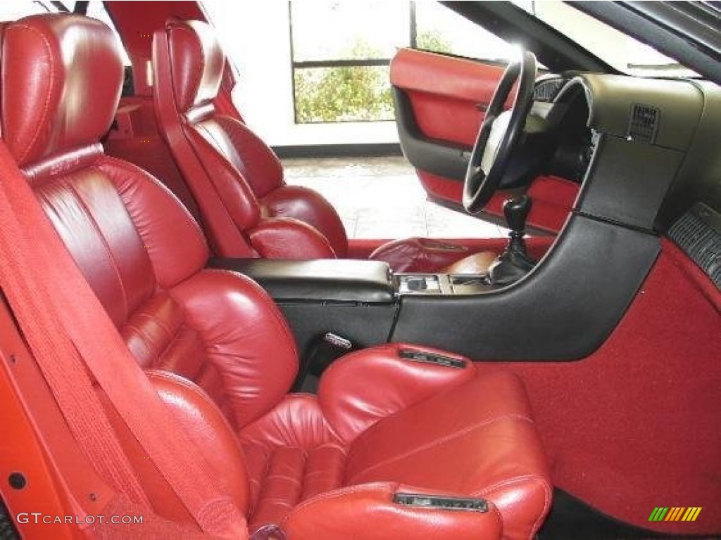 1990 Bright Red Chevrolet Corvette Zr1 57094915 Photo 7