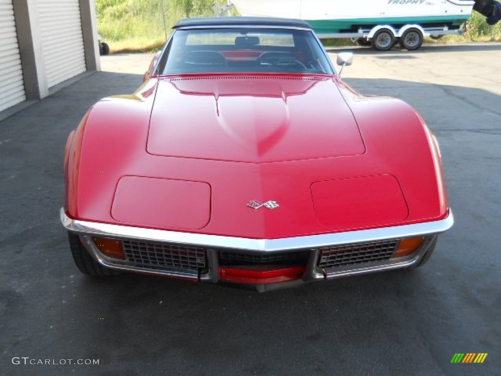 Mille Miglia Red 1972 Chevrolet Corvette Stingray Convertible Exterior Photo #57193960
