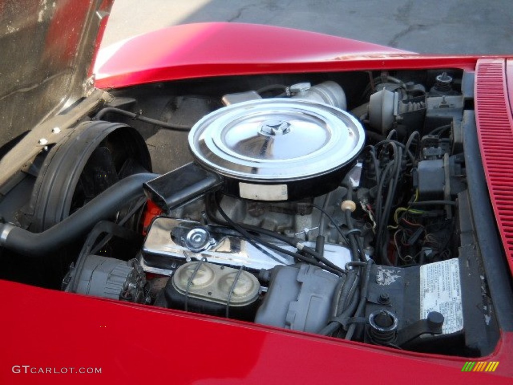 1972 Chevrolet Corvette Stingray Convertible 350 cid 255 HP OHV 16-Valve LT1 V8 Engine Photo #57194101