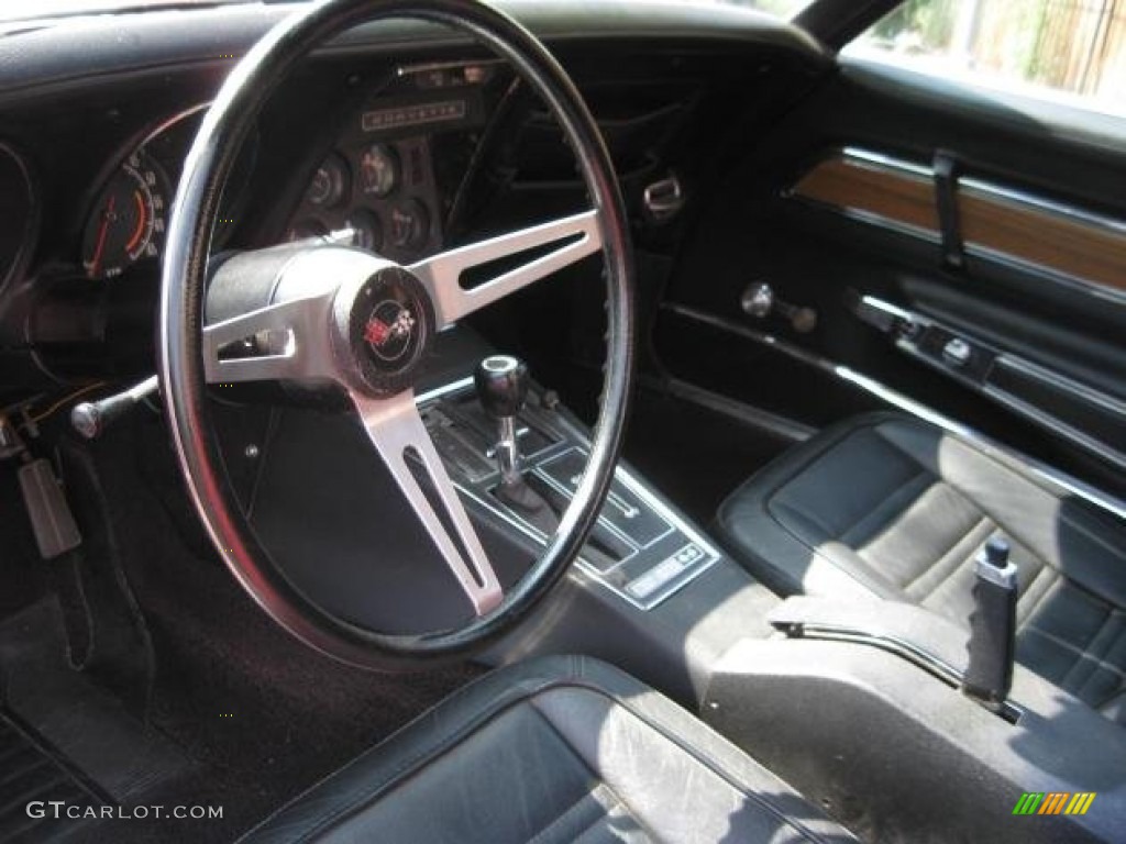 1972 Chevrolet Corvette Stingray Convertible Black Steering Wheel Photo #57194152