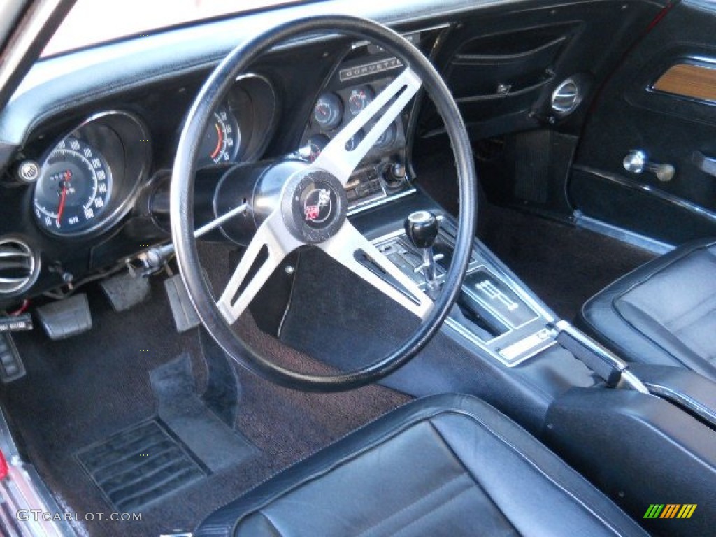1972 Chevrolet Corvette Stingray Convertible Black Steering Wheel Photo #57194161