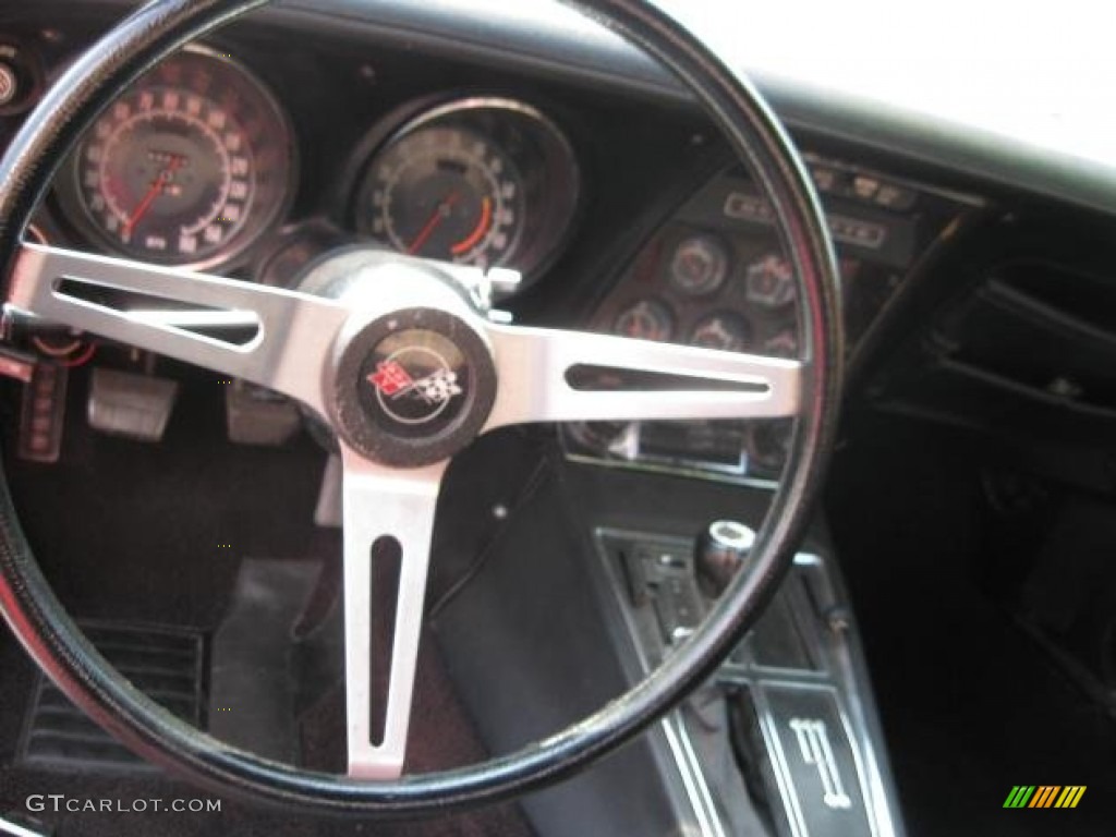 1972 Corvette Stingray Convertible - Mille Miglia Red / Black photo #39