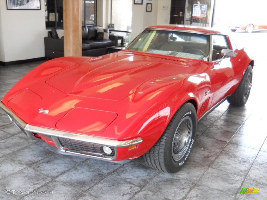 1969 Corvette Coupe - Monza Red / Saddle photo #1