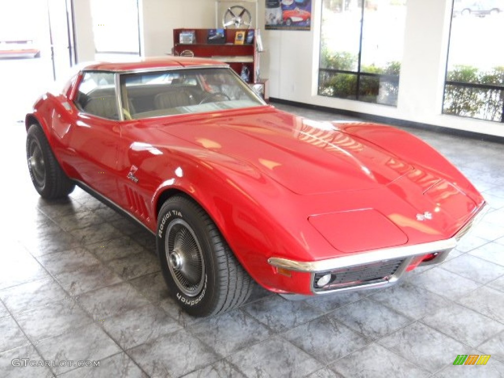 1969 Corvette Coupe - Monza Red / Saddle photo #3