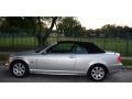 2001 Titanium Silver Metallic BMW 3 Series 325i Convertible  photo #3