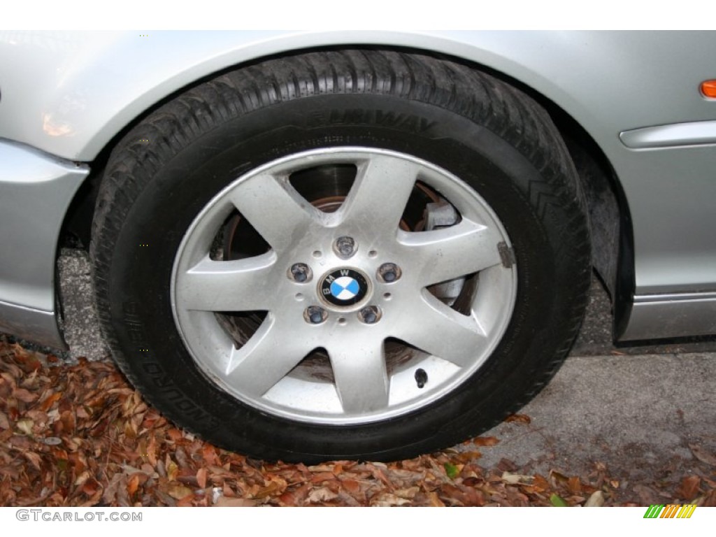 2001 3 Series 325i Convertible - Titanium Silver Metallic / Black photo #29