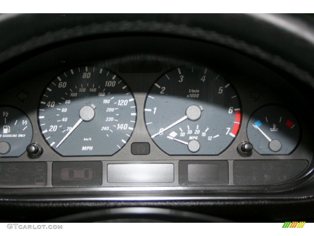 2001 3 Series 325i Convertible - Titanium Silver Metallic / Black photo #55