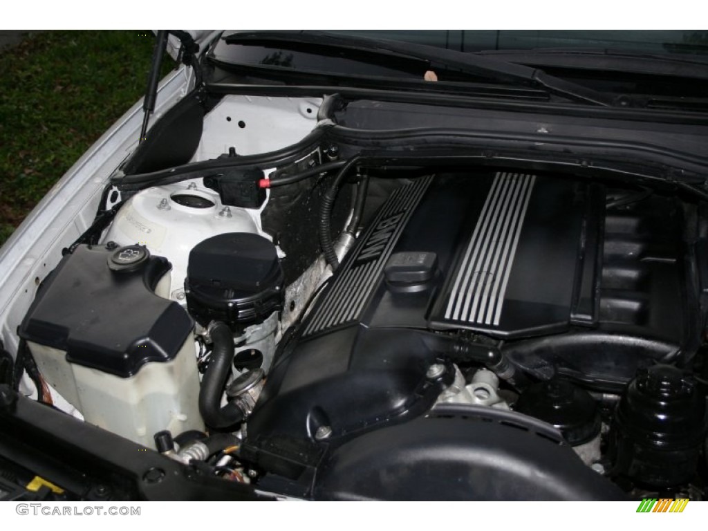 2001 3 Series 325i Convertible - Titanium Silver Metallic / Black photo #69