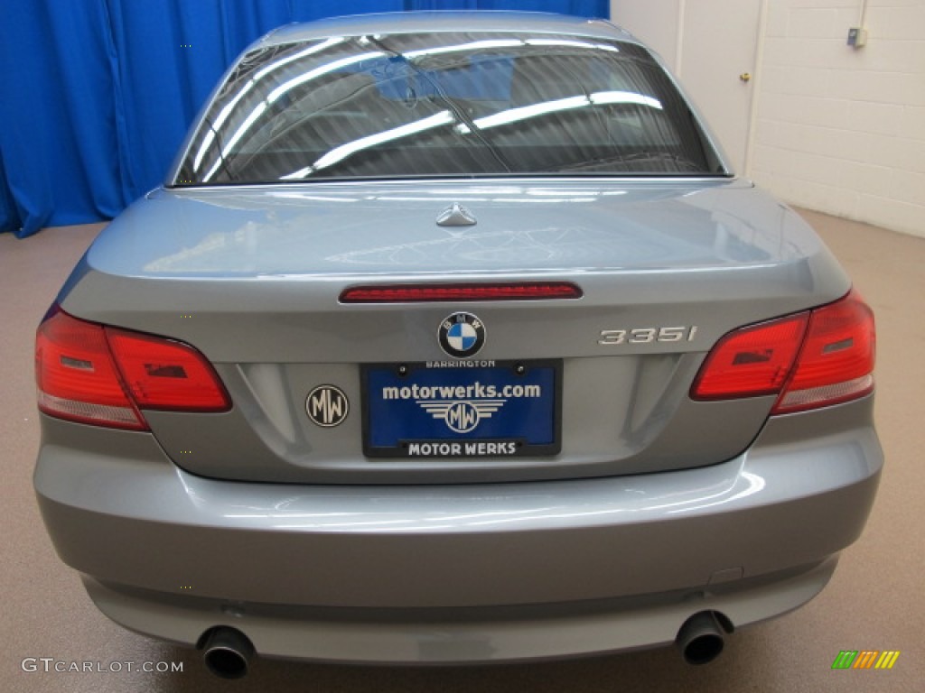 2008 3 Series 335i Convertible - Arctic Metallic / Black Dakota Leather photo #7