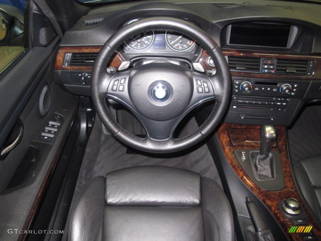 2008 3 Series 335i Convertible - Arctic Metallic / Black Dakota Leather photo #24