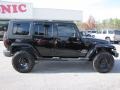 2008 Black Jeep Wrangler Unlimited Sahara 4x4  photo #8