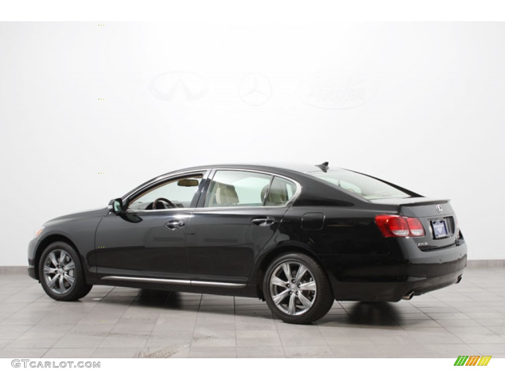 Obsidian Black 2008 Lexus GS 350 AWD Exterior Photo #57196342