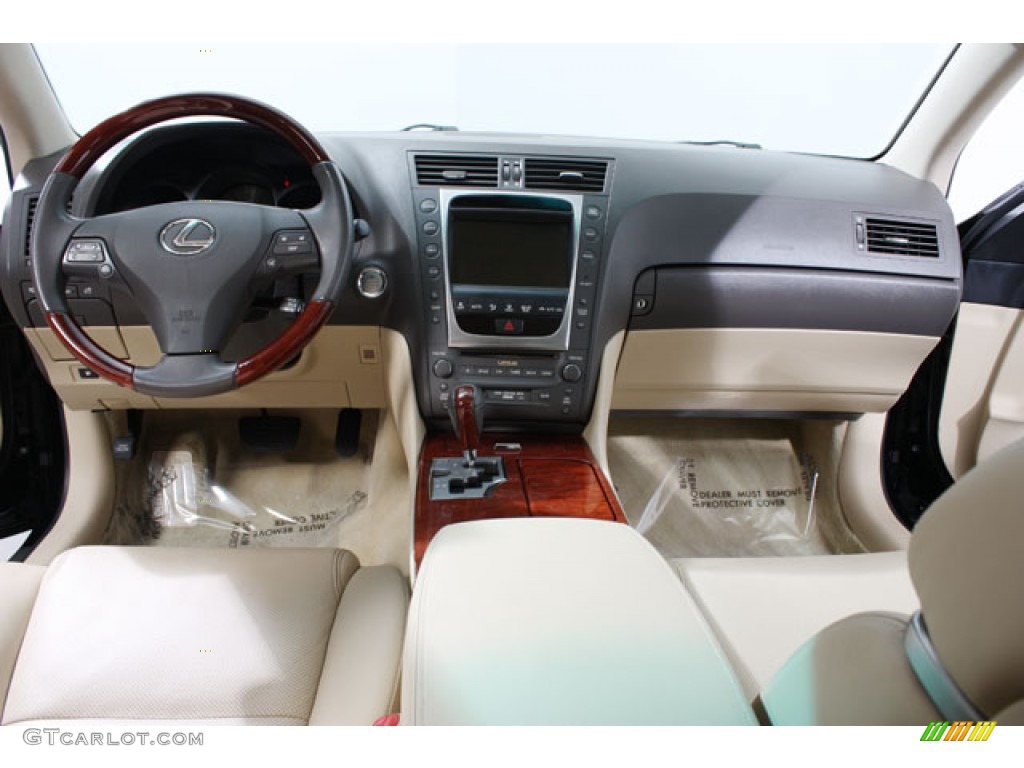 2008 Lexus GS 350 AWD Cashmere Dashboard Photo #57196350