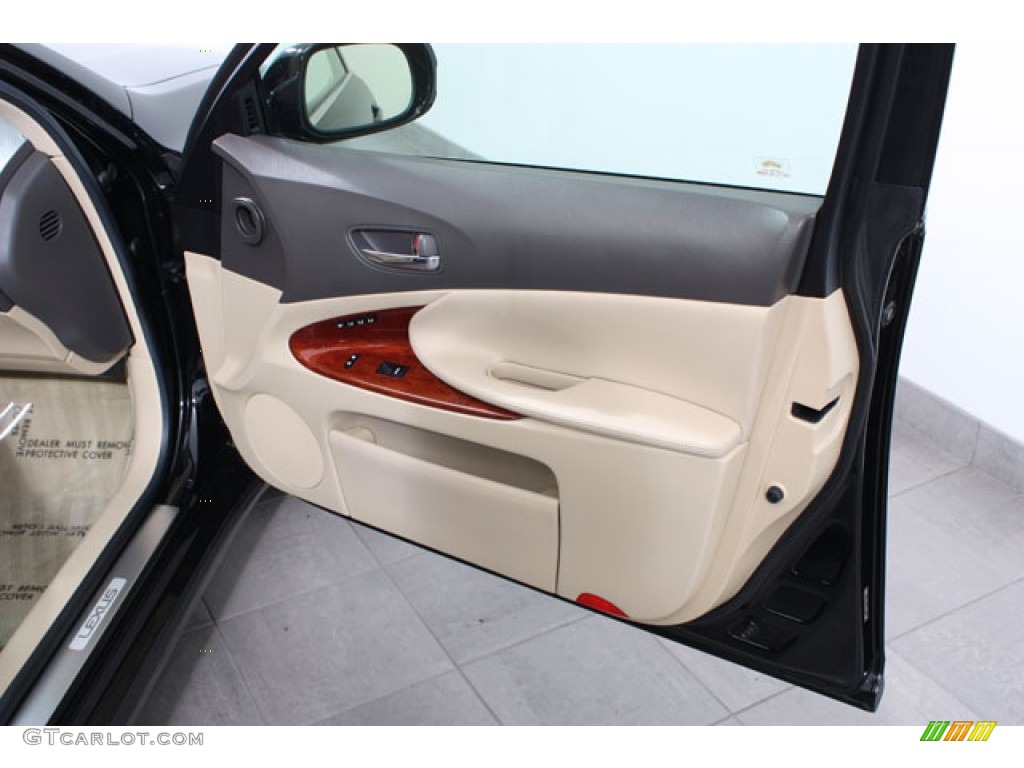 2008 Lexus GS 350 AWD Cashmere Door Panel Photo #57196417
