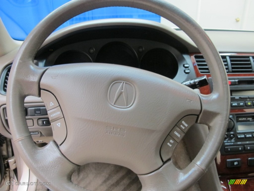 1999 Acura RL 3.5 Sedan Parchment Steering Wheel Photo #57197238