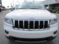 2012 Stone White Jeep Grand Cherokee Limited  photo #2