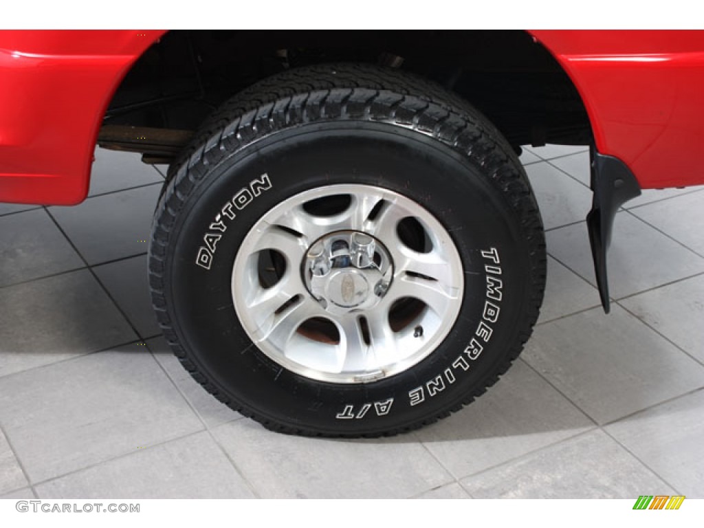 2003 Ranger Edge Regular Cab - Bright Red / Dark Graphite photo #24