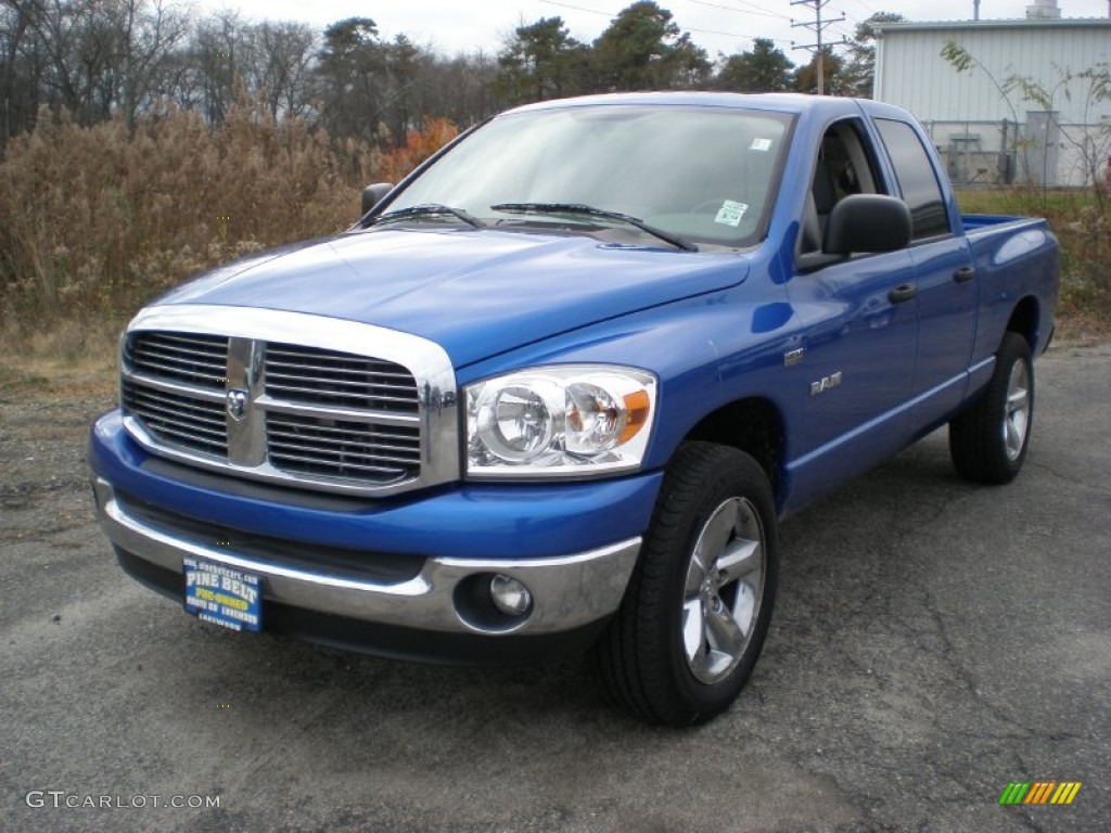 Electric Blue Pearl Dodge Ram 1500