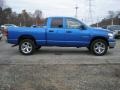 2008 Electric Blue Pearl Dodge Ram 1500 Big Horn Edition Quad Cab 4x4  photo #4