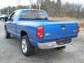 2008 Electric Blue Pearl Dodge Ram 1500 Big Horn Edition Quad Cab 4x4  photo #7