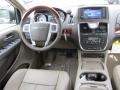 Dark Frost Beige/Medium Frost Beige 2012 Chrysler Town & Country Limited Dashboard