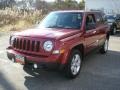 2011 Deep Cherry Red Crystal Pearl Jeep Patriot Latitude 4x4  photo #1