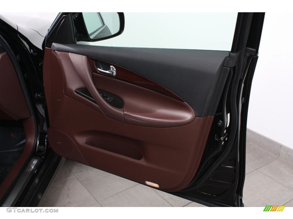 2008 Infiniti EX 35 Journey AWD Chestnut Door Panel Photo #57199462
