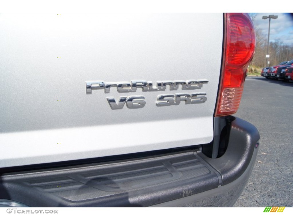 2008 Tacoma V6 SR5 PreRunner Double Cab - Silver Streak Mica / Graphite Gray photo #17