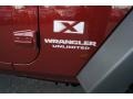 2008 Jeep Wrangler Unlimited X 4x4 Marks and Logos