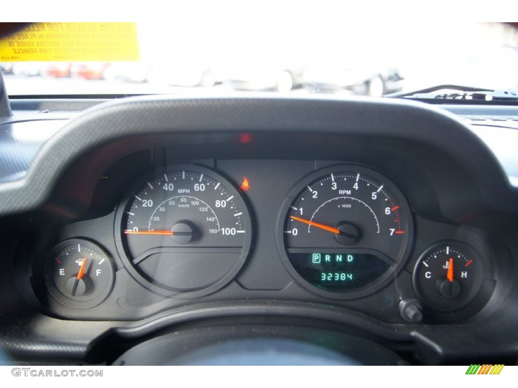 2008 Wrangler Unlimited X 4x4 - Red Rock Crystal Pearl / Dark Slate Gray/Med Slate Gray photo #27