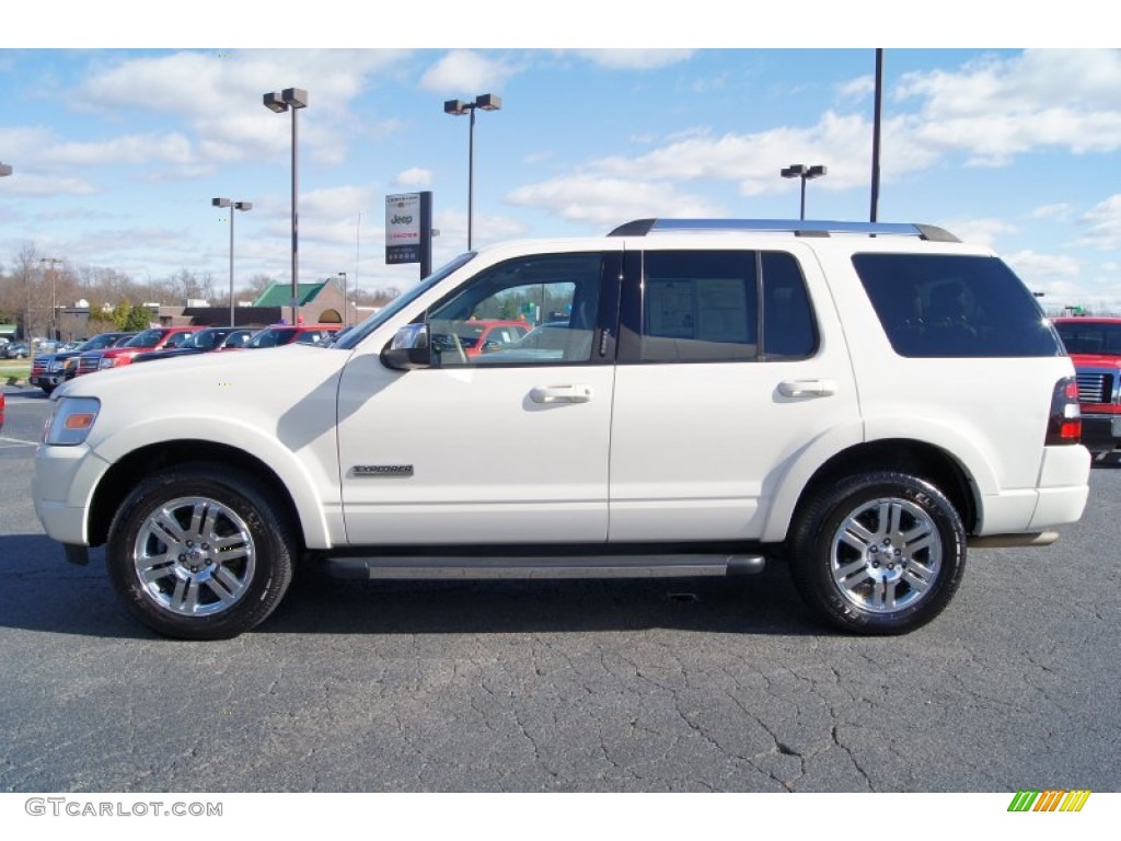 White Sand Tri coat 2008 Ford Explorer Limited Exterior Photo #57201214