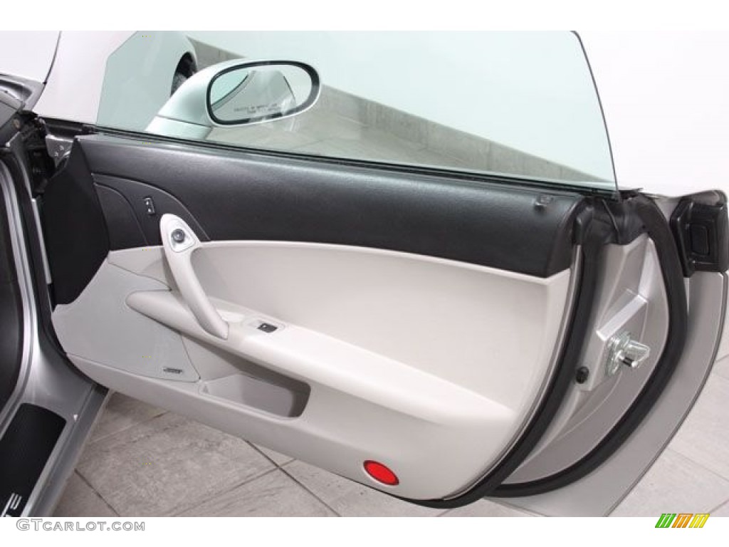 2006 Chevrolet Corvette Convertible Titanium Gray Door Panel Photo #57201985