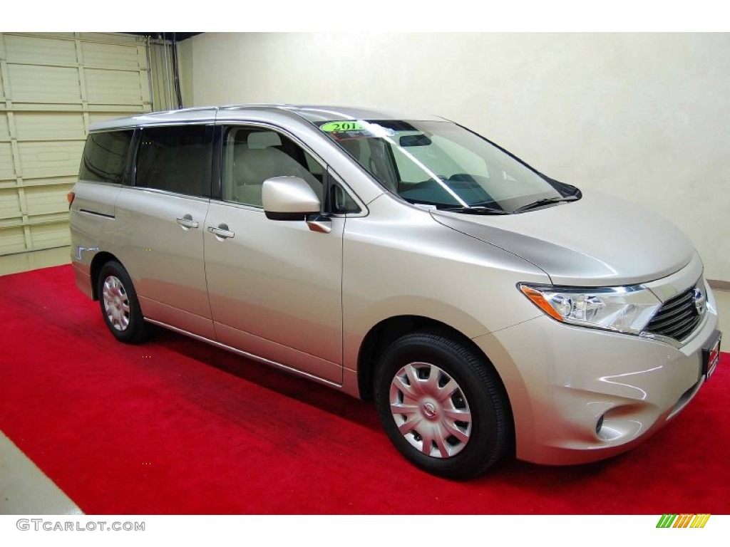 Titanium Beige 2011 Nissan Quest 3.5 S Exterior Photo #57202486