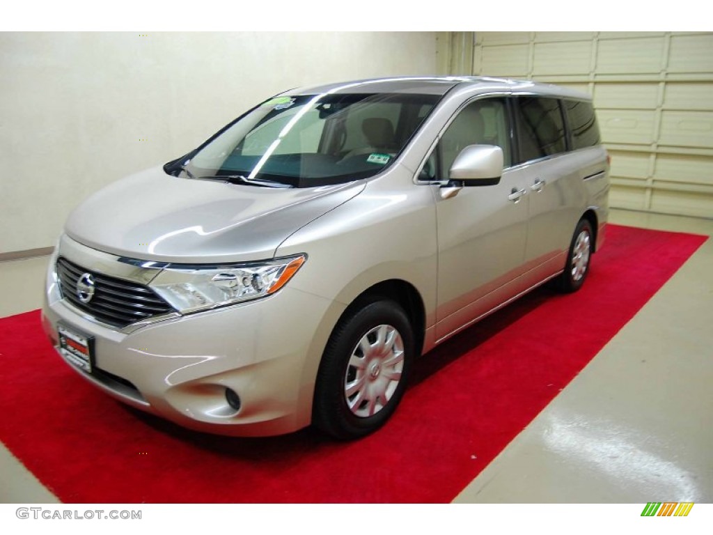 Titanium Beige 2011 Nissan Quest 3.5 S Exterior Photo #57202501