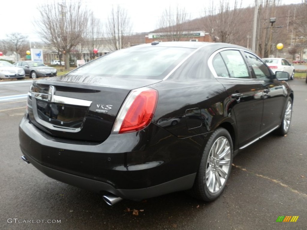 2012 MKS EcoBoost AWD - Tuxedo Black Metallic / Charcoal Black photo #5