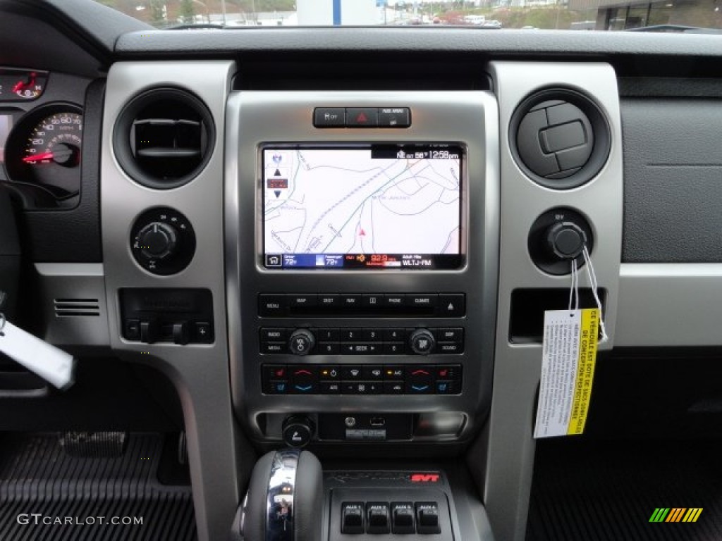 2012 Ford F150 SVT Raptor SuperCrew 4x4 Controls Photo #57204193
