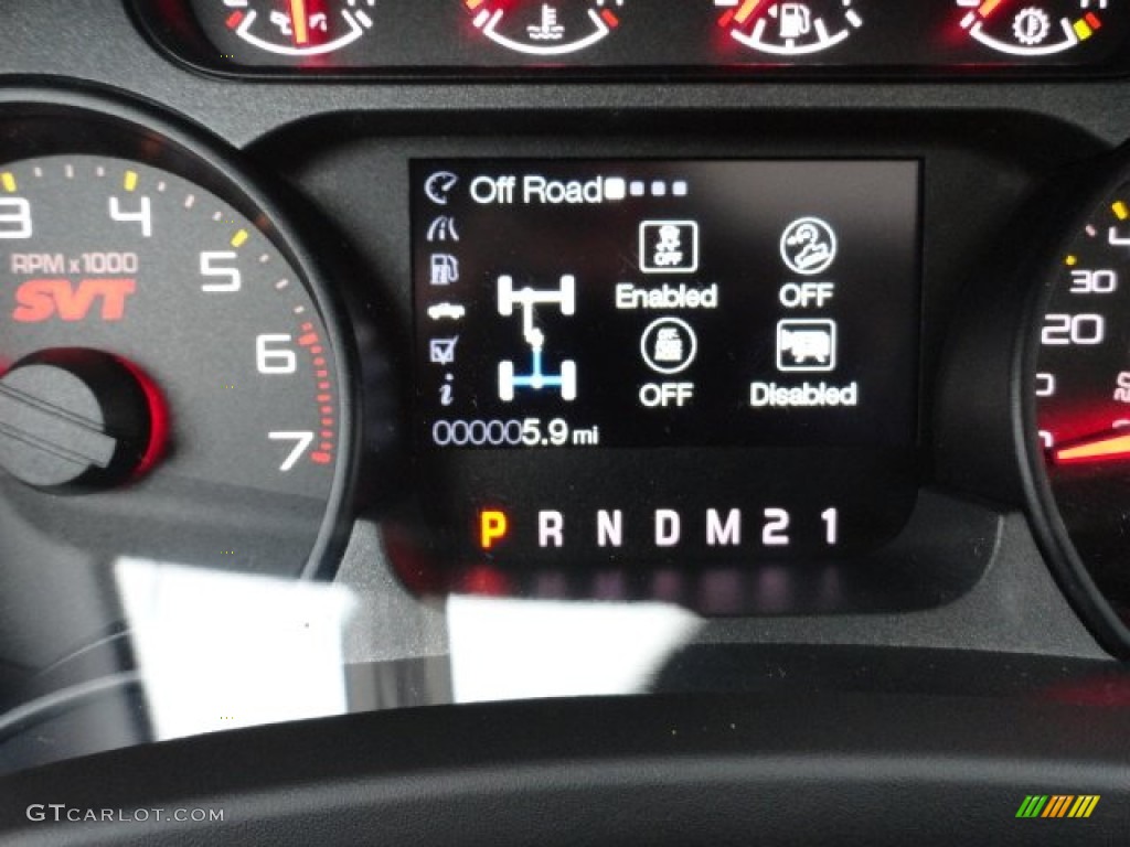 2012 Ford F150 SVT Raptor SuperCrew 4x4 Gauges Photo #57204211