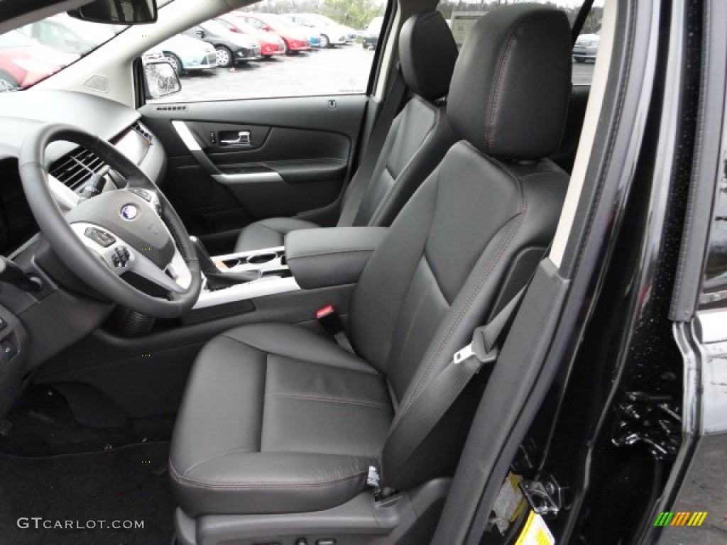 Charcoal Black Interior 2012 Ford Edge Limited AWD Photo #57204280