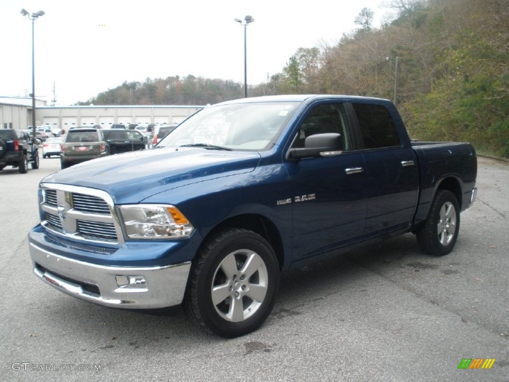 2009 Ram 1500 Lone Star Edition Crew Cab - Deep Water Blue Pearl / Dark Slate/Medium Graystone photo #13