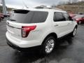 2012 White Platinum Tri-Coat Ford Explorer XLT 4WD  photo #2