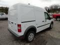 Frozen White 2012 Ford Transit Connect XL Van Exterior
