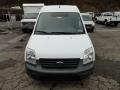 Frozen White 2012 Ford Transit Connect XL Van Exterior