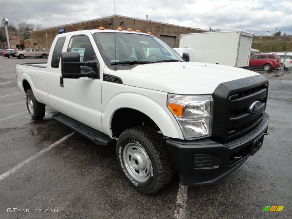 Oxford White 2012 Ford F250 Super Duty XL SuperCab 4x4 Exterior Photo #57204757