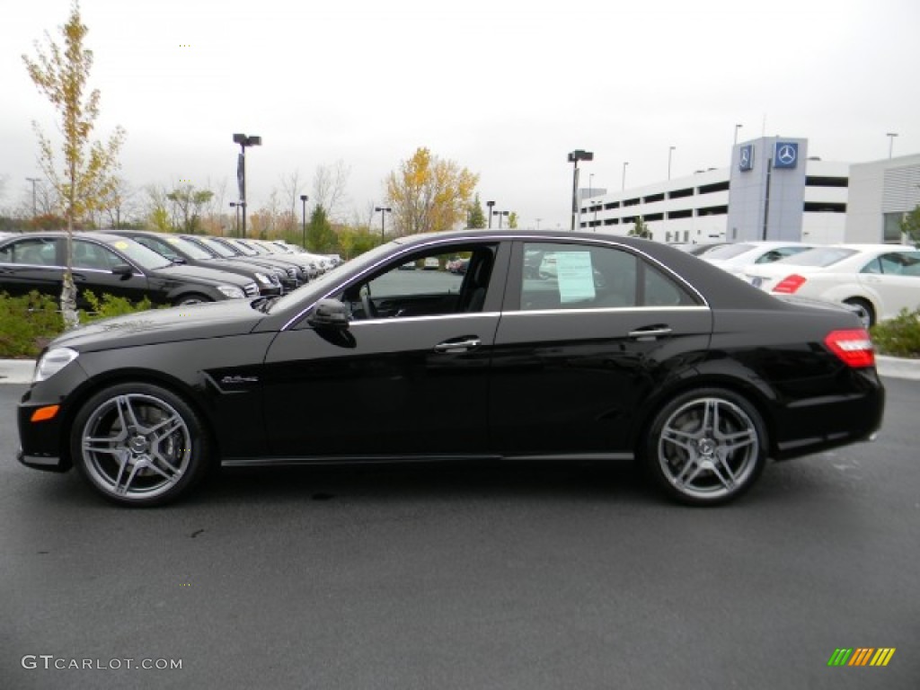 Black 2010 Mercedes-Benz E 63 AMG Sedan Exterior Photo #57206303