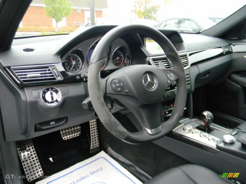 2010 Mercedes-Benz E 63 AMG Sedan Black Dashboard Photo #57206339